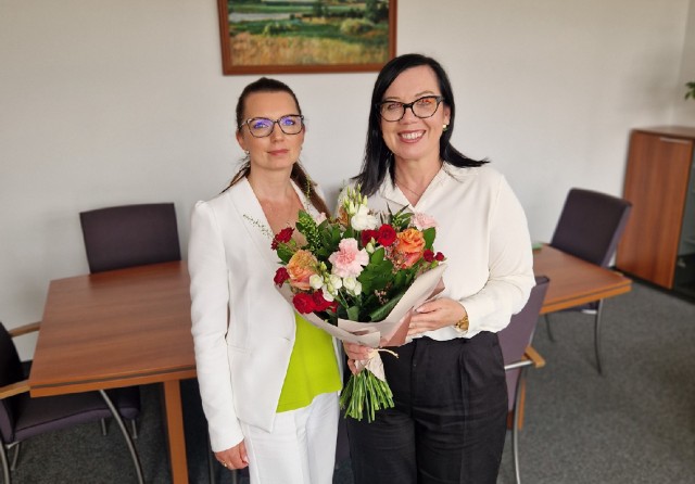 Marta Husarek (z lewej) to nowa wiceburmistrz Kamienia Krajeńskiego. Natalia Marciniak powołała ją na to stanowisko 3 czerwca.