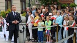 Prezydent Andrzej Duda odwiedził Grodzisk Wielkopolski. Na Starym Rynku spotkał się z mieszkańcami