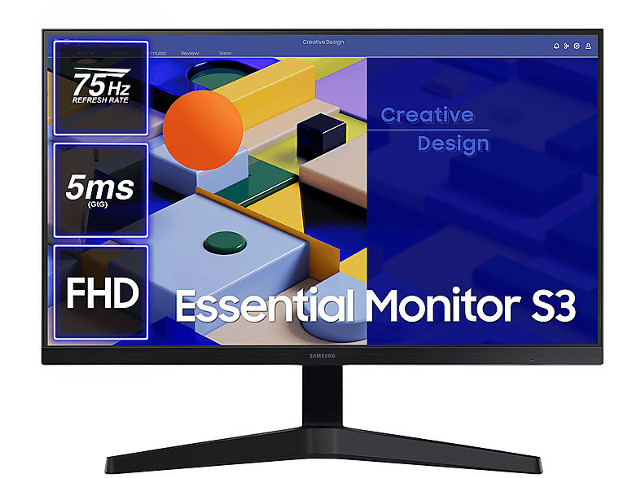 PRODUKT PO EKSPOZYCJI - Monitor SAMSUNG LS24C312EAUXEN 24 FHD, 75Hz, AMD FreeSync