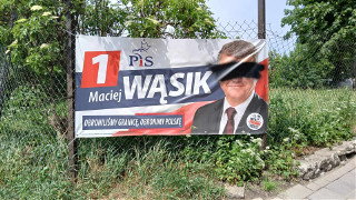 Baner Macieja Wąsika