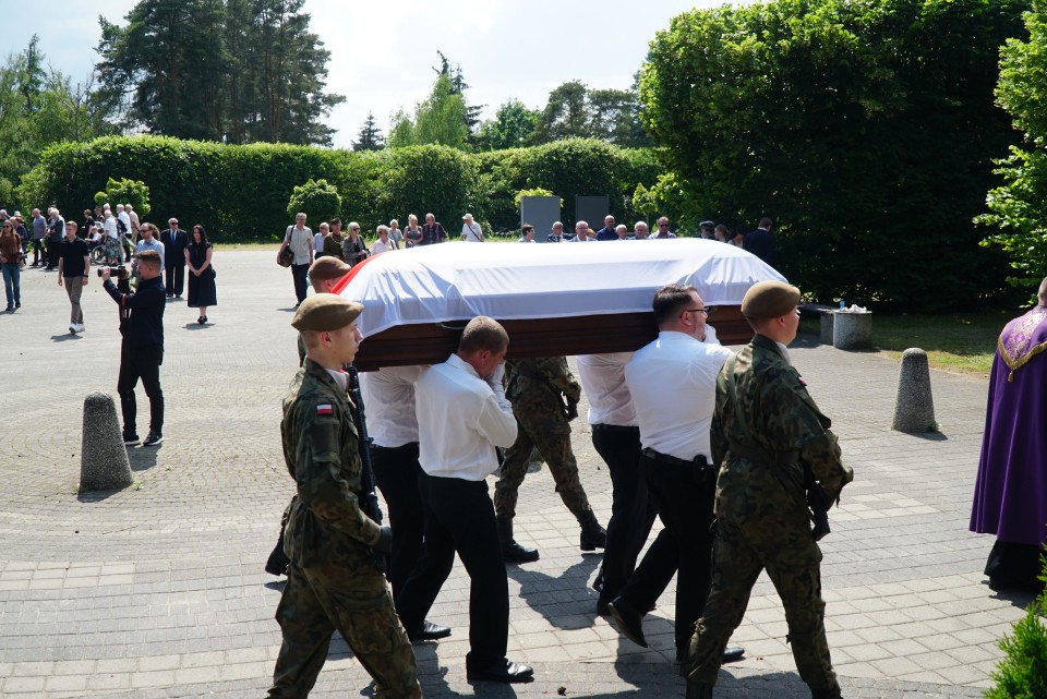Pogrzeb odbył się w piątek 31 maja w Poznaniu