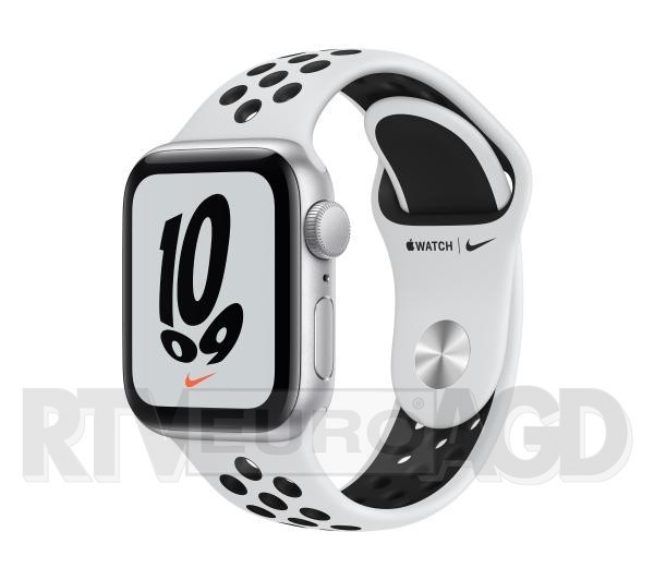 Apple Watch Nike SE GPS 40mm (czarno-biały)
