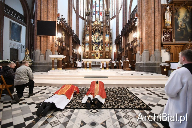 Liturgia Wielkiego Piątku w Archikatedrze Białostockiej