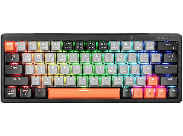 Klawiatura przewodowa TRACER GameZone Evo1 Hot Swap 63 Szary