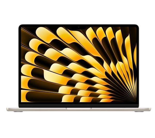 Apple MacBook Air 2024 13,6" M3 16GB RAM 512GB Dysk macOS Księżycowa Poświata