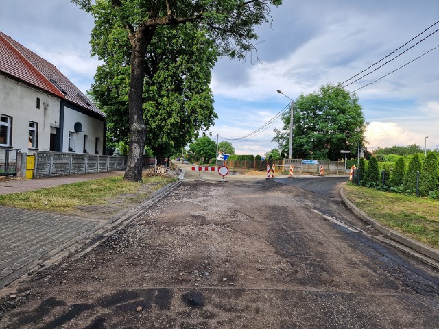 Skrzyżowanie Sadowej z Gronowską w Lesznie będzie zamknięte 28 i 29 maja 2024. Trwa przebudowa ulic