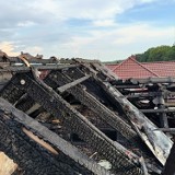 Piorun doprowadził do pożaru domu w Wielkopolsce