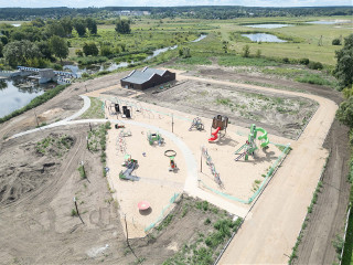 Przebudowa plaży w Wasilkowie