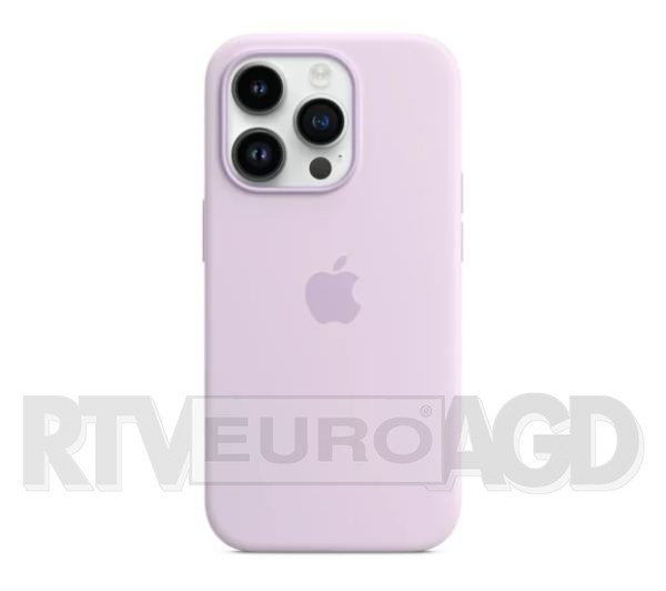 Apple silikonowe z MagSafe do iPhone 14 Pro Max (liliowy)