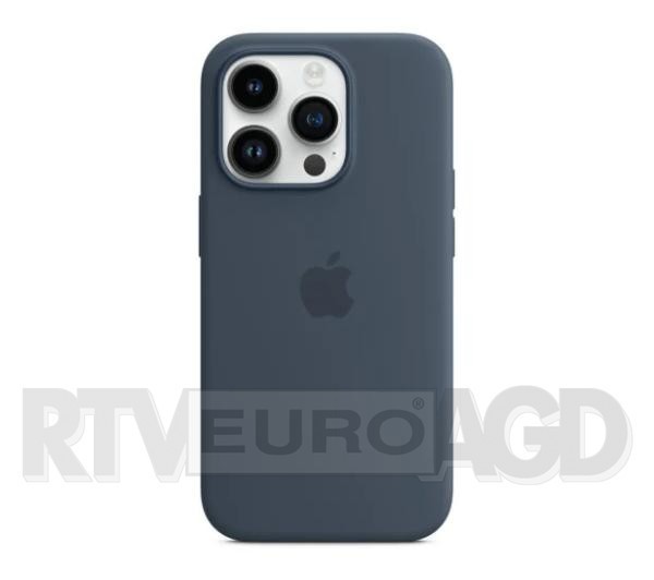 Apple silikonowe z MagSafe do iPhone 14 Pro (błękit)