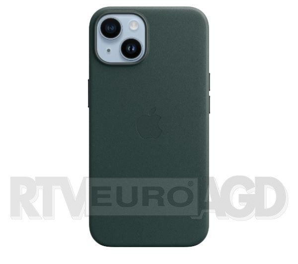 Apple skórzane z MagSafe do iPhone 14 Plus (leśna zieleń)