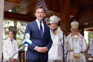 Włodarze województwa na Grabarce