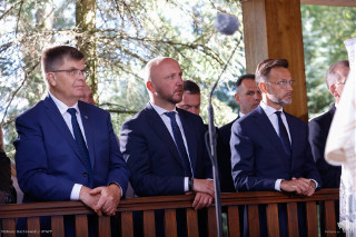 Włodarze województwa na Grabarce