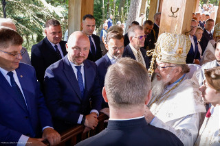 Włodarze województwa na Grabarce