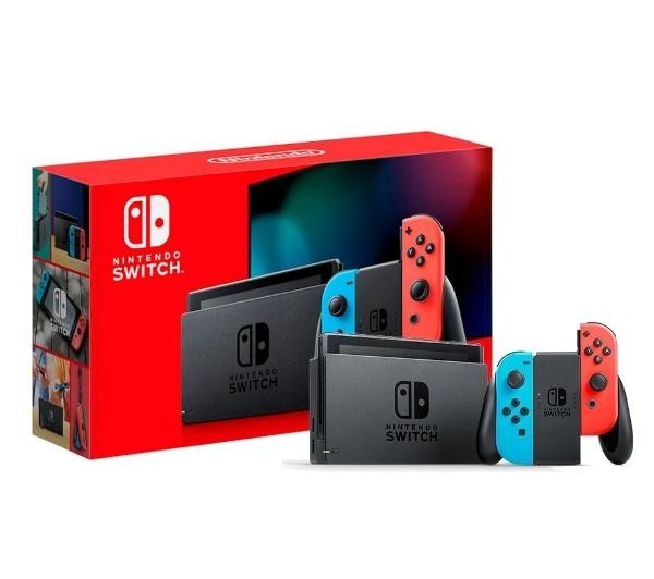 Nintendo Switch Joy-Con v2 (czerwono-niebieski) Nowy Model 2019 NHS002
