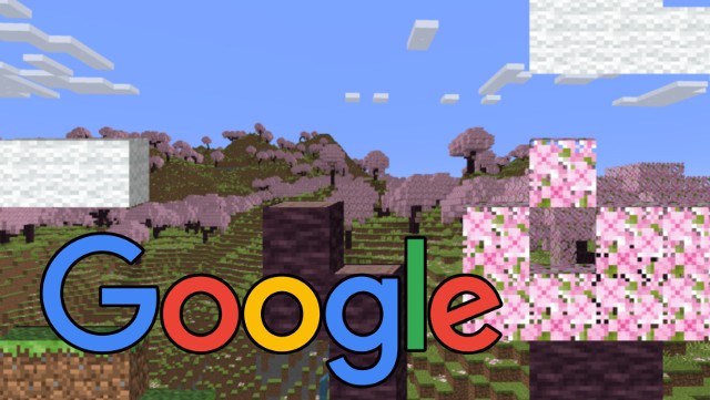 Minecraft świętuje swoje urodziny w wyszukiwarce Google.