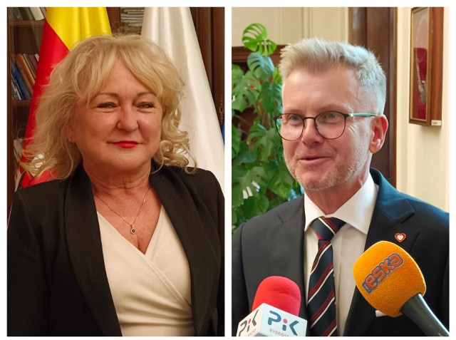 Powołani właśnie wiceprezydenci Grudziądza: Róża Lewandowska oraz Tomasz Smolarek