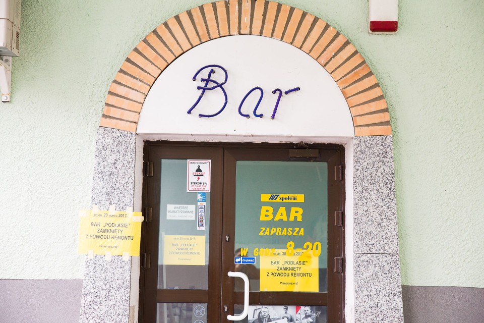 Bar Podlasie znajduje się w samym centrum miasta. Kilka lat...