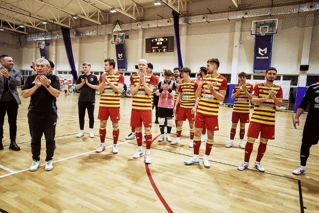 Futsal: Red Devils - Jagiellonia 1:11. Pogrom w Chojnicach sprawił, że Białostoczanie są o krok od baraży o ekstraklasę