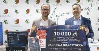 Dąbrowa Białostocka została świetlną stolicą województwa
