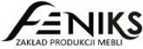 Logo firmy "FENIKS" ZAKŁAD PRODUKCJI MEBLI