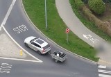 Kierowcy ignorujący znak STOP w Kruszynie zostali ukarani. Wideo