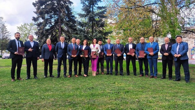 We wtorek 16 kwietnia radni powiatu golubsko-dobrzyńskiego odebrali zaświadczenia o uzyskaniu mandatu.