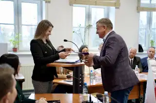 Inauguracyjna sesja nowej rady miejskiej w Supraślu