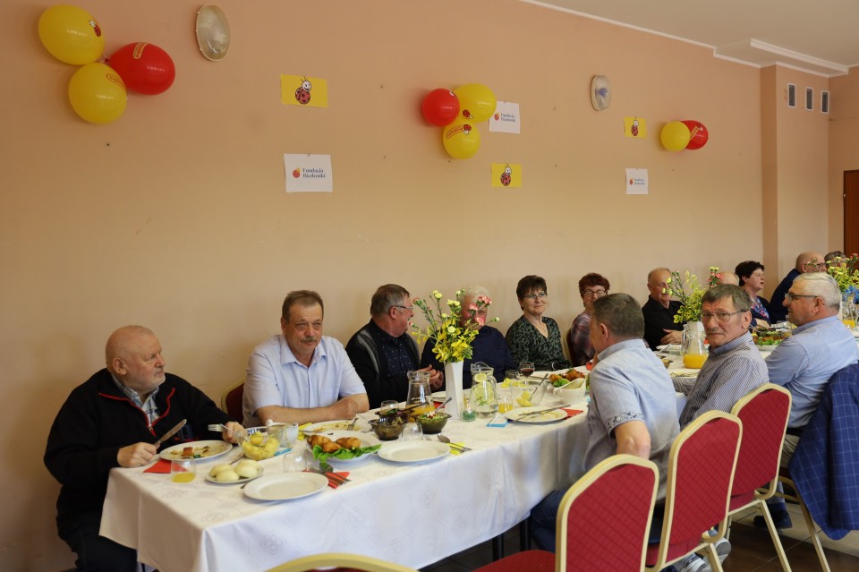 Spotkanie obiadowe dla seniorów zorganizowane przez Koło...