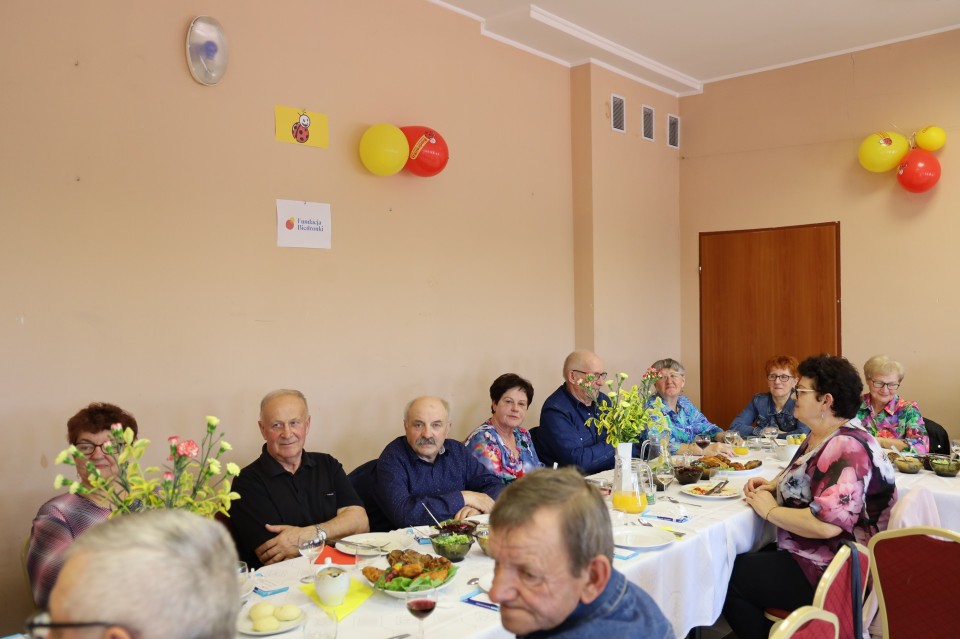 Spotkanie obiadowe dla seniorów zorganizowane przez Koło...