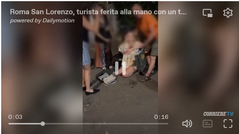 Polska turystka napadnięta przez nożownika w Rzymie w dzielnicy San Lorenzo