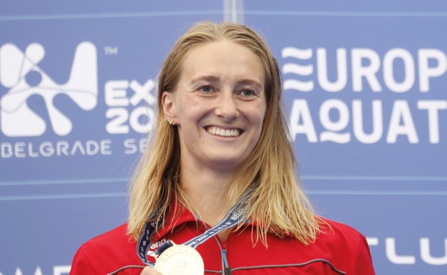 Dominika Sztandera w niedzielę zdobyła złoty medal pływackich mistrzostw Europy