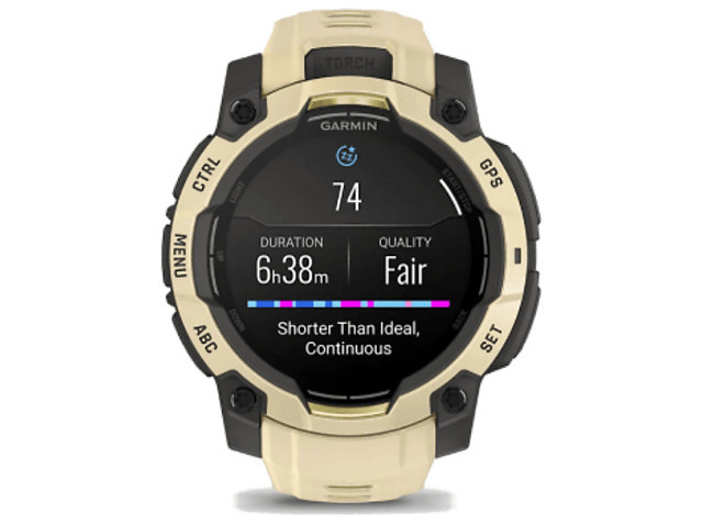 Smartwatch GARMIN Instinct 3 45 mm AMOLED Cytrynowy 010-02936-02
