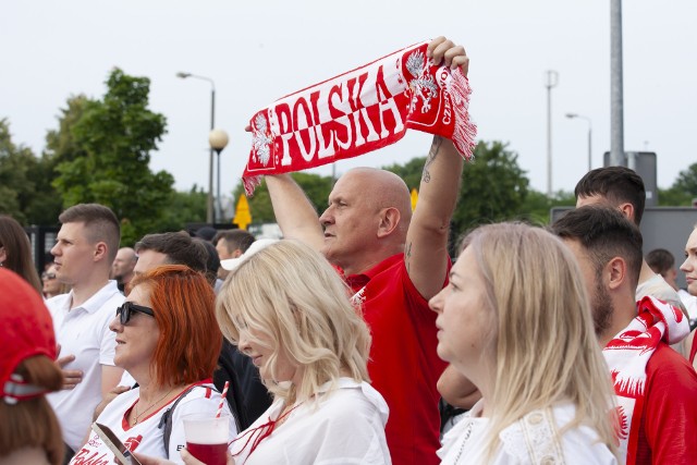 Bydgoszcz dopingowała w strefach kibica podczas meczu Euro 2024 Polska - Austria