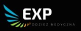 Logo firmy EXP - odzież medyczna