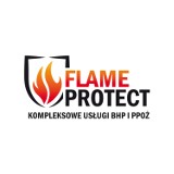 Logo firmy FLAME PROTECT KOMPLEKSOWE USŁUGI BHP I PPOŻ 