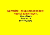 Logo firmy Sprzedaż - Skup samochodów, Części zamiennych Marek Dałek