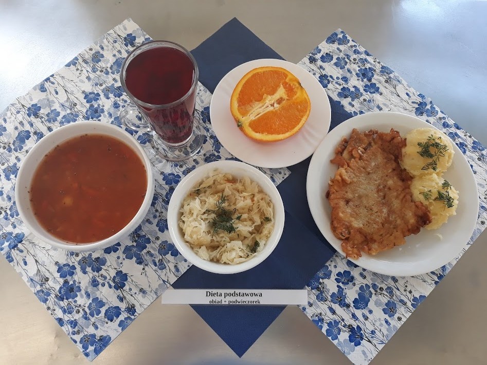 Śniadania i obiady serwowane w legnickim szpitalu w ramach...