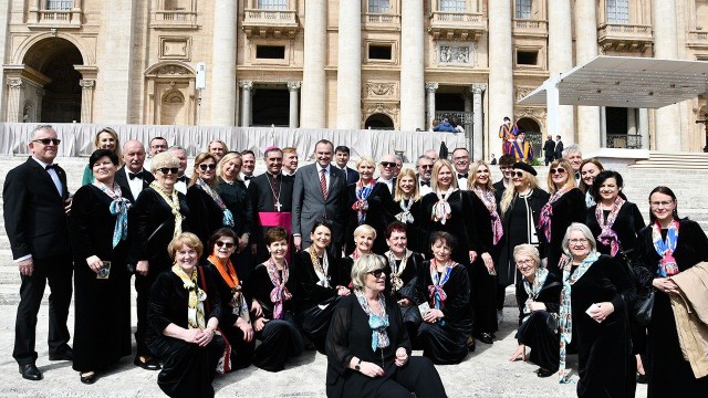 Chórzyści z Bielska Podlaskiego wystąpili z koncertem w Watykanie