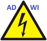 Logo firmy Instalacje elektryczne ADWI