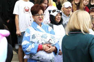 Bieg w piżamach