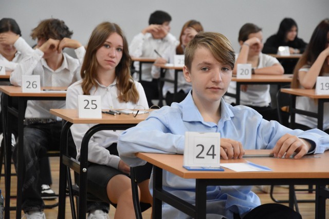 Egzamin ósmoklasisty z matematyki 2024 w SP nr 1 w Aleksandrowie Kujawskim
