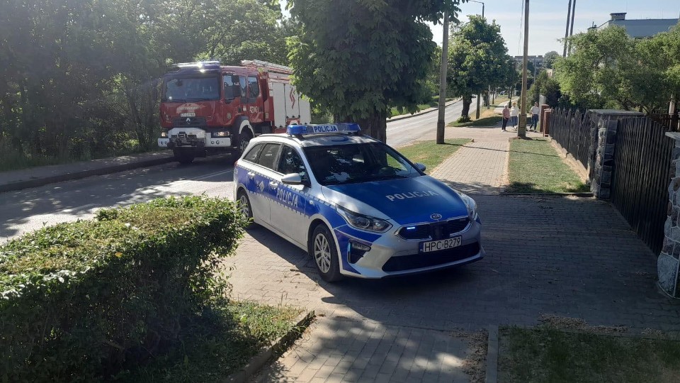 Wypadek na Szosie Grudziądzkiej w Chełmnie