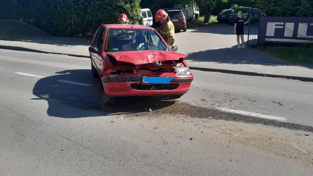W środowe (15.05.2024) popołudnie doszło do wypadku w Chełmnie