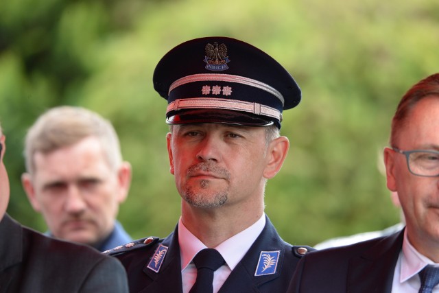 Inspektor Paweł Zawada był komendantem KPP w Sępólnie Krajeńskim od 2016 roku.