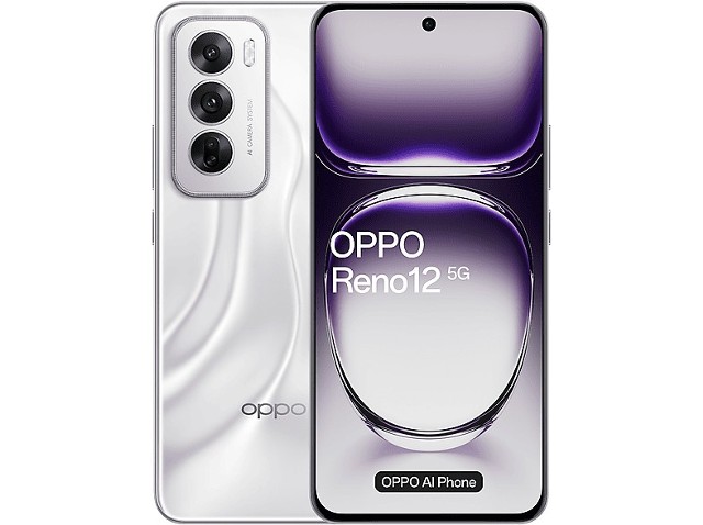Smartfon OPPO Reno12 5G 12/256GB Srebrny