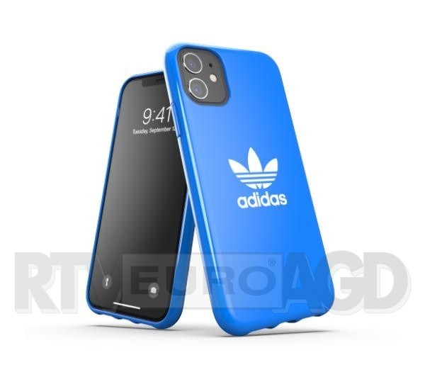 Adidas Snap Case Trefoil do iPhone 11 (niebieski)