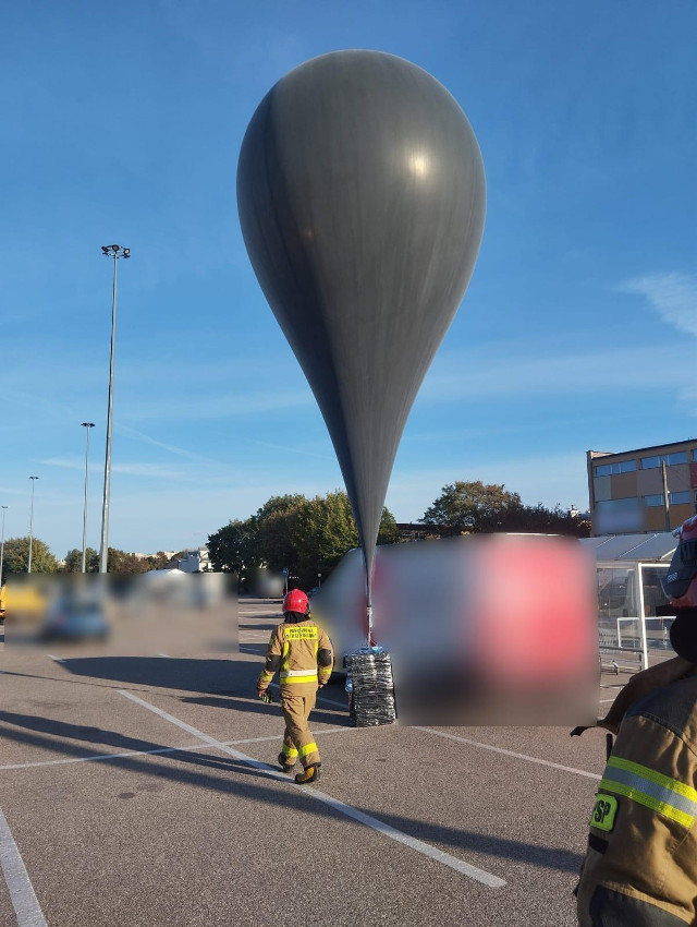 Balony z nielegalnymi papierosami spadły w Białymstoku