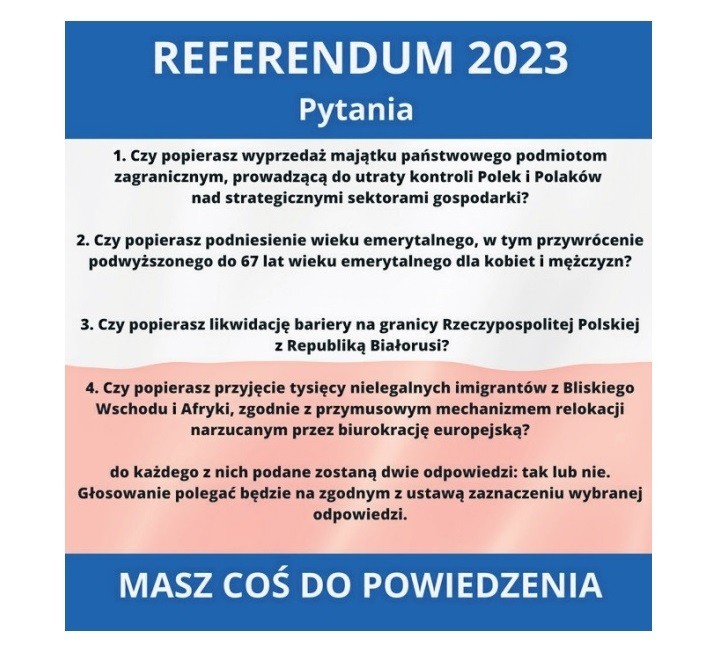 Referendum 2023 - Dziennik Bałtycki