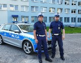 Policjanci z Włocławka eskortowali do szpitala matkę z synem, który wymagał pomocy